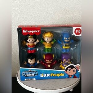 Fisher Price Little People DC Superfriends 6 Pk Superman
